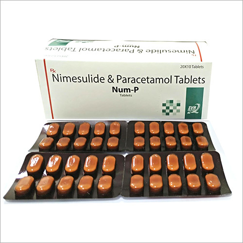 Nimesulide And Paracetamol Tablets General Medicines