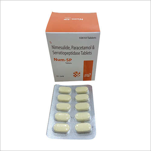 Nimesulide Paracetamol and Serratiopeptidase Tablets
