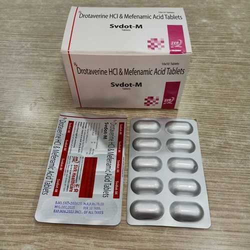 Drotaverine HCL and Mefenamic Acid Tablet