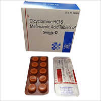 Dicyclomine HCL and Mefenamic Acid Tablet