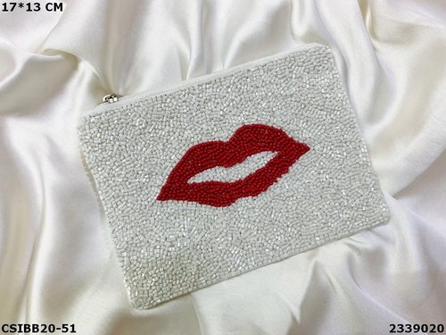 Designer Boho Beaded Pouch