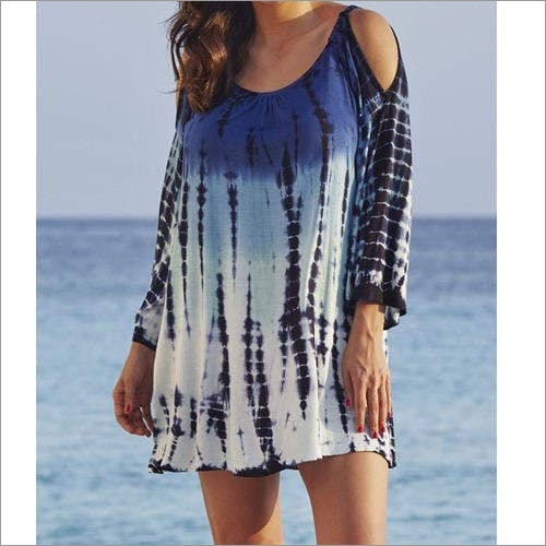 Ladies Printed Beachwear Dress