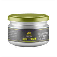 Night Face Cream - 40 Gm Lightweight Herbal Extract Formula | Tightens Skin, Enhances Elasticity, Suitable For All Skin Types, Gentle Nightly Nourishment