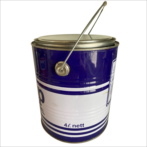 Round Metal Tin Container