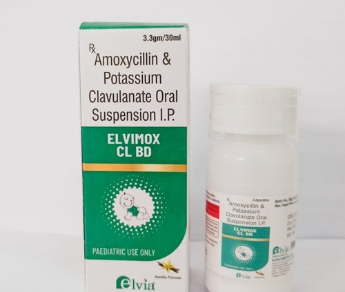 Amoxycillin 200 mg & Potassium Clavulanate 28.5 mg/ 5 ml Oral Suspension