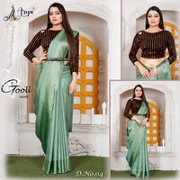 Satin Saree