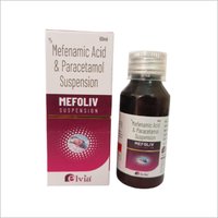 Mefenamic Acid 50 mg Paracetamol 125 mg Suspension