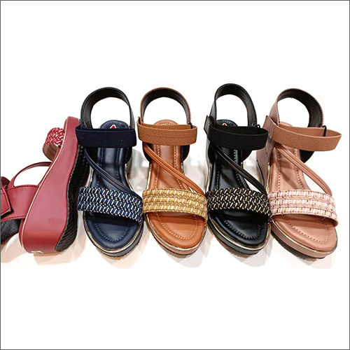 Multicolor Ladies Synthetic Sandals