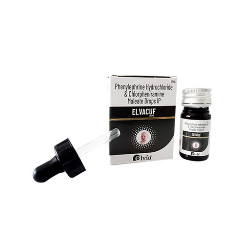 Phenylephrine Hydrochloride 5 mg/ml & Chlorpheniramine Meleate 2mg/ml Drops
