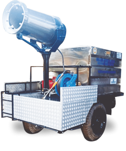 Metal Trailer Mounted Anti Dust Gun