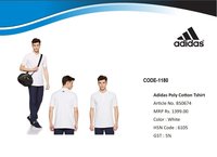 Adidas Poly Cotton T Shirt