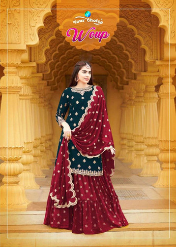 Your Choice Woup The Range of Skirt Bridal Look Suits Catalog