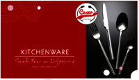 Cuser's Stainless Steel Glory Cutlery Set With mirror Finish