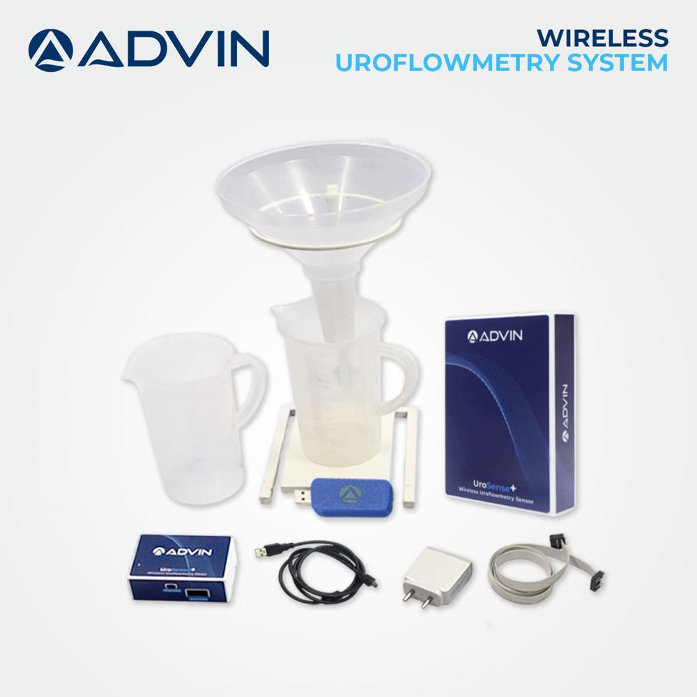 Advin PC Based Uroflowmetry System - Advanced Electric, USB Connected, Portable Flow Transducer | Fully Automatic, Real-Time Monitoring, Accurate Data Visualization