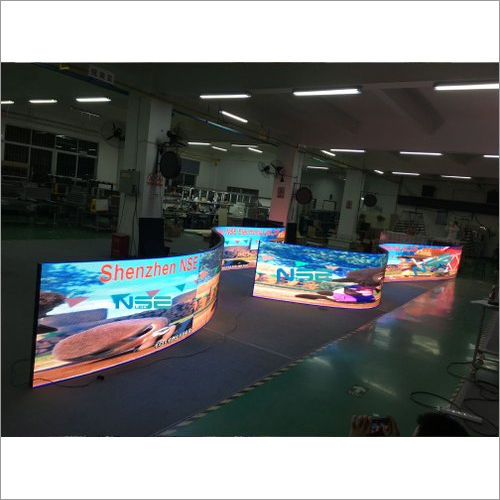 Pole Mounted Indoor Flexible Led Display Size: As Per Requirement