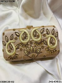 Handicraft Evening Box Clutch Bag