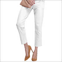 Ladies White Kurti Pants