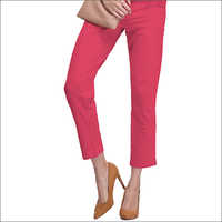Ladies Red Kurti Pants