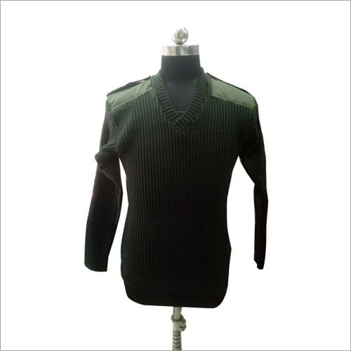 Mens V Neck Full Sleeve Sweater