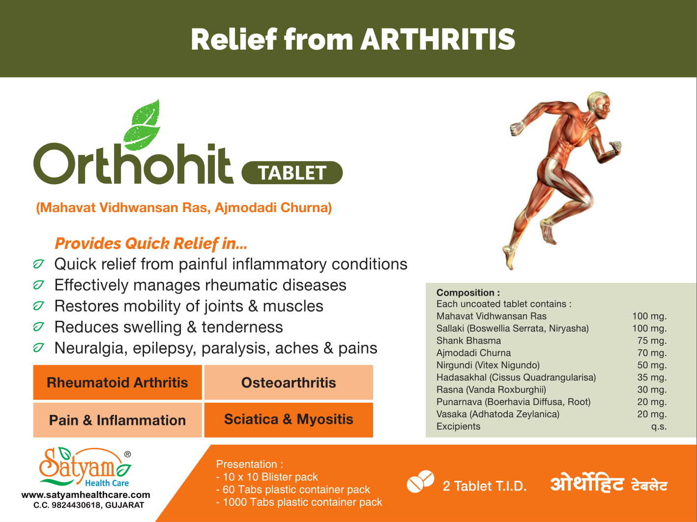 Joint Pain Relief Medicine