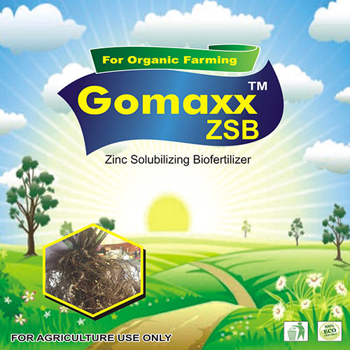 Zinc Solubilizing Biofertilizer (Gomaxx-zsb) Application: Organic Fertilizer