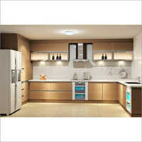 L Shape Modular Kitchen