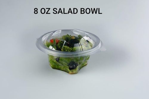 Small Salad Hinged Bowl Application: Food Packing