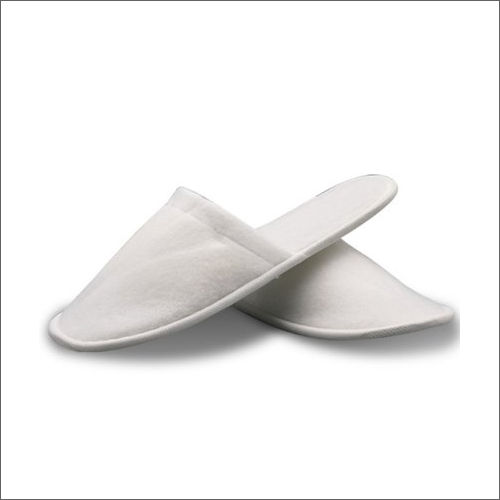 White Disposable Slipper