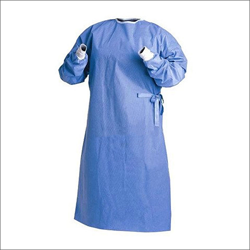 Blue Surgical Disposable Gown