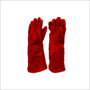 Dyed Split Leather Gloves By PRO-Q SAFETY SOLUTIONS