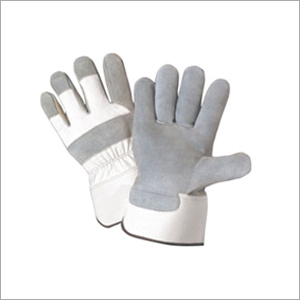 Split Natural Grey Gloves