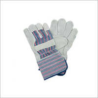 Split Natural Grey Gloves