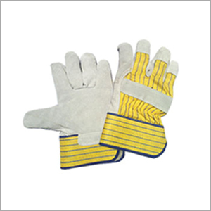 Split Natural Grey Gloves