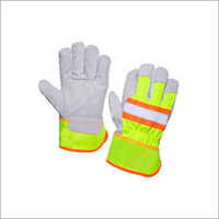 Split Natural Grey Gloves