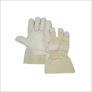 Cow Grain Natural Gloves