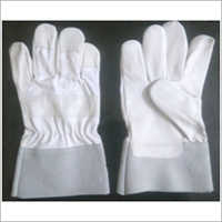 Cow Grain Natural  Gloves
