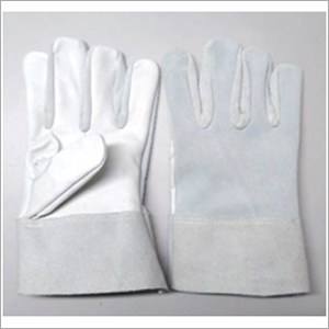 Combi Goat Grain Natural with Split Grey Gloves