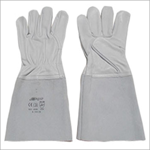 Cow Grain Leather Natural Gloves