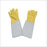 Cow Grain Dyed Leather Gloves