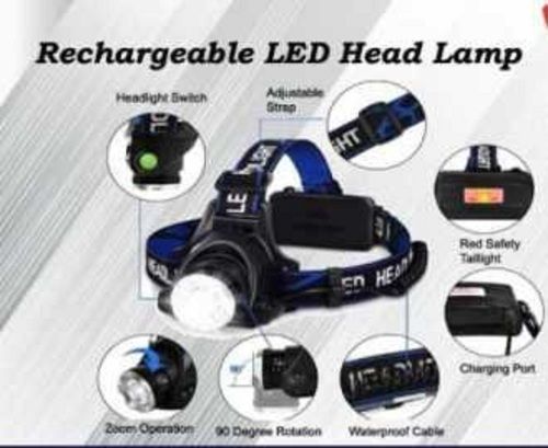 Waterproof High Power Led Head Lamp