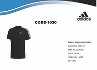 Adidas Round Neck Poly Cotton With Seelev TShirt