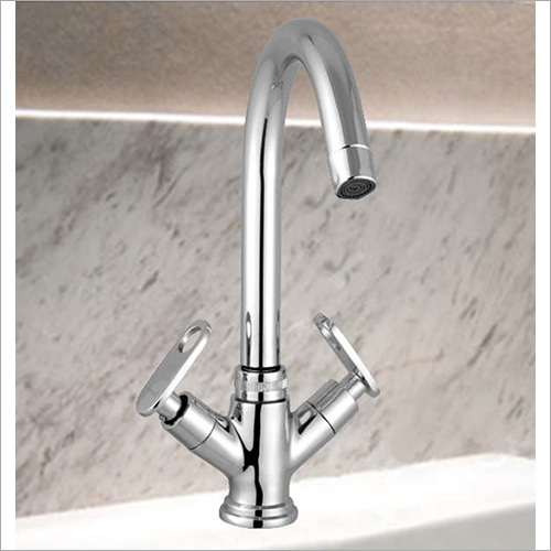 Swan Neck Center Hole Basin Mixer By S.K. METAL INDUSTRIES