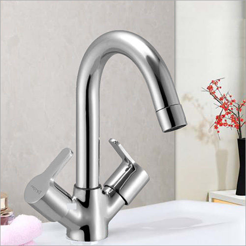 Chorme Plate Center Hole Basin Mixer