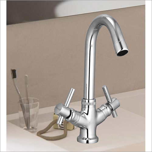 Double Tap Center Hole Basin Mixer