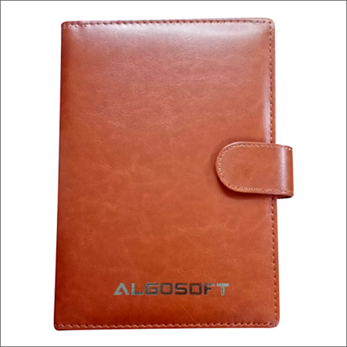 Brown Leather Foam Executive Notebook
