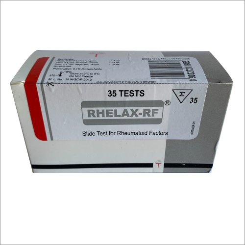 Rhelax RF Slide Test for Rheumatoid Factor