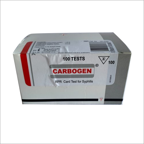 Carbogen RPR Card Test Kit