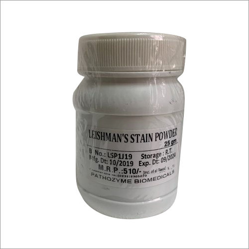 Leishmans Stain Powder Application: Laboratory