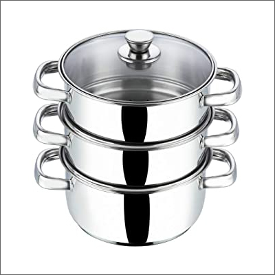 Encapsulated Steamer Set - 3 Tier Size: Customize