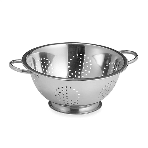 Shallow Colander with pipe handles
